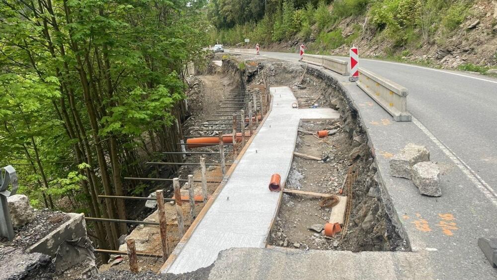 Silnice I/14 mezi Rokytnicí a Jabloncem, foto: ŘSD
